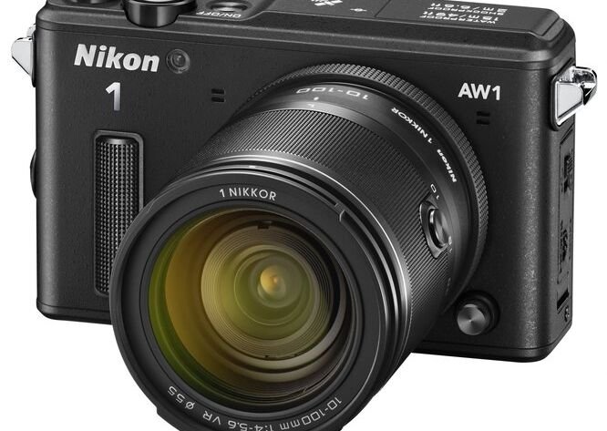 The Nikon 1 AW1 in black