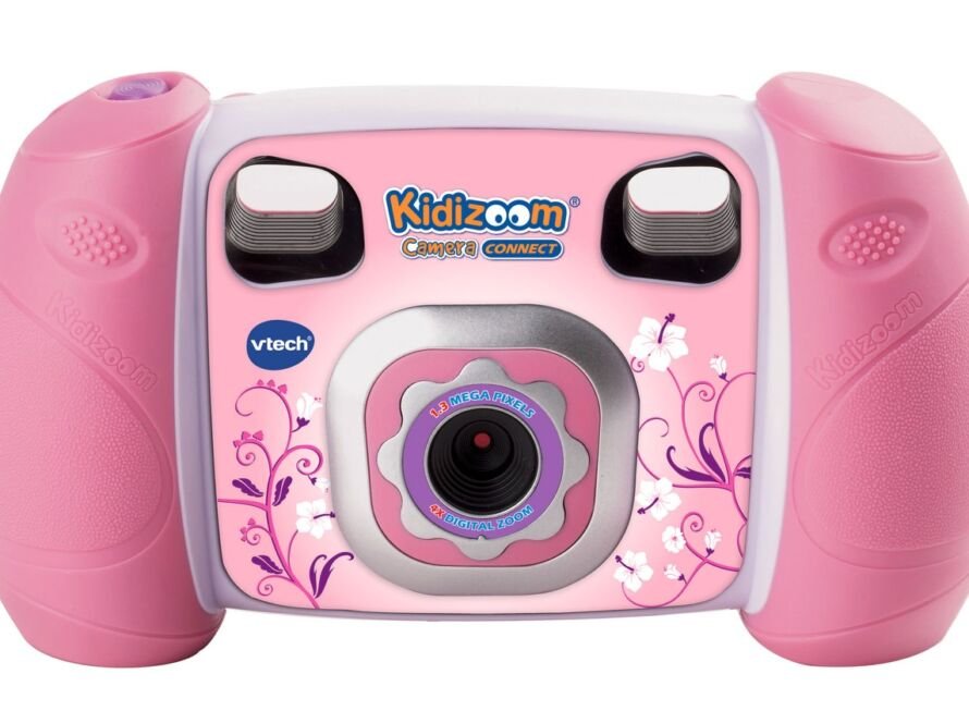 The VTech Kidizoom in pink