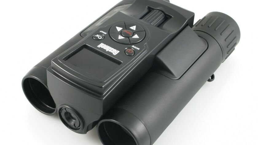 The Bushnell ImageView HD 118328 binoculars with digital camera.