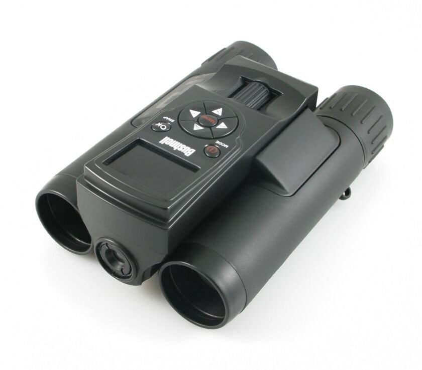 The Bushnell ImageView HD 118328 binoculars with digital camera.