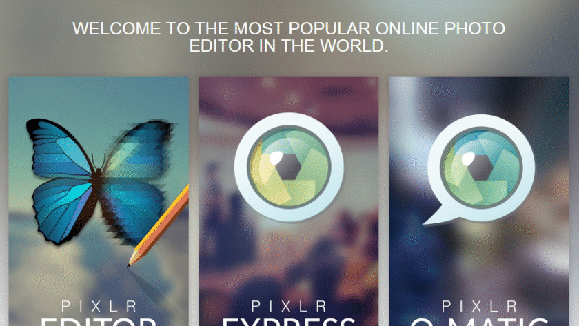 free photo editing software - Pixlr