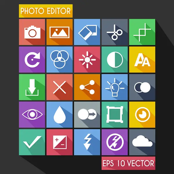 Photo Editor - Picture Editing Icons