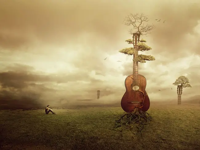 The Forgotten Songs - Photo Manipulation by Amandine van Ray