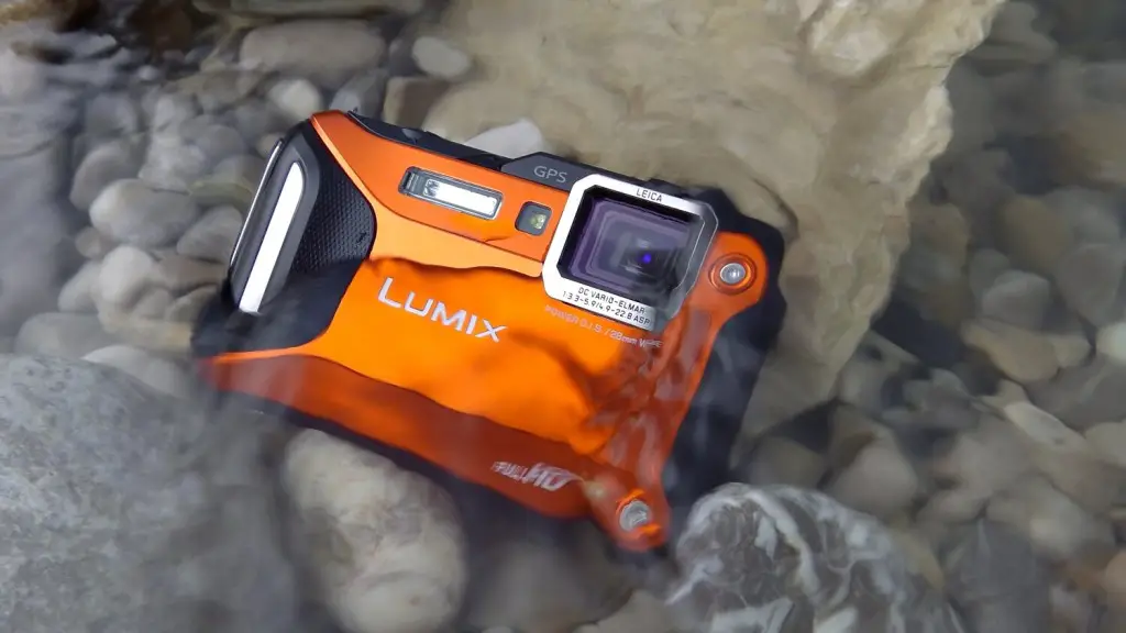 Panasonic underwater camera