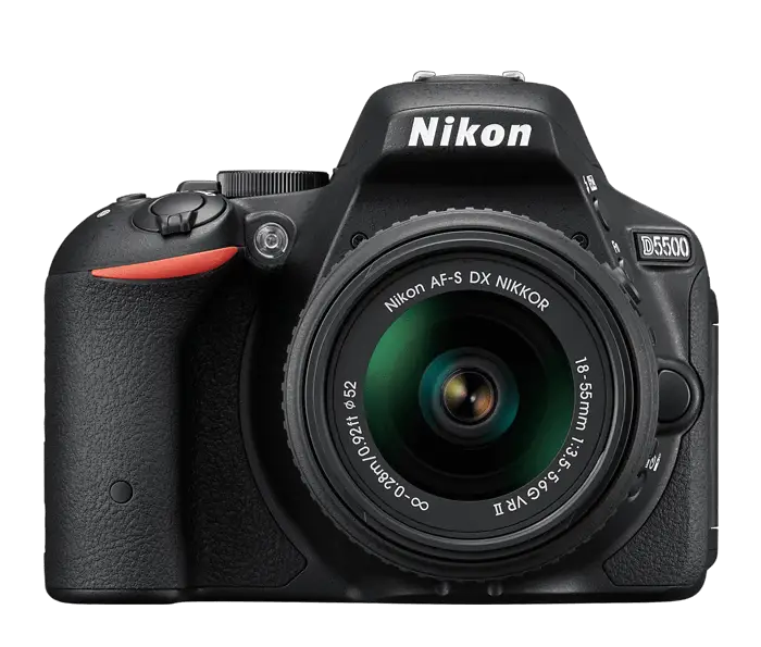 Nikon D5500 front