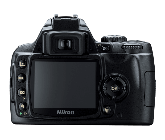 Nikon D40 display