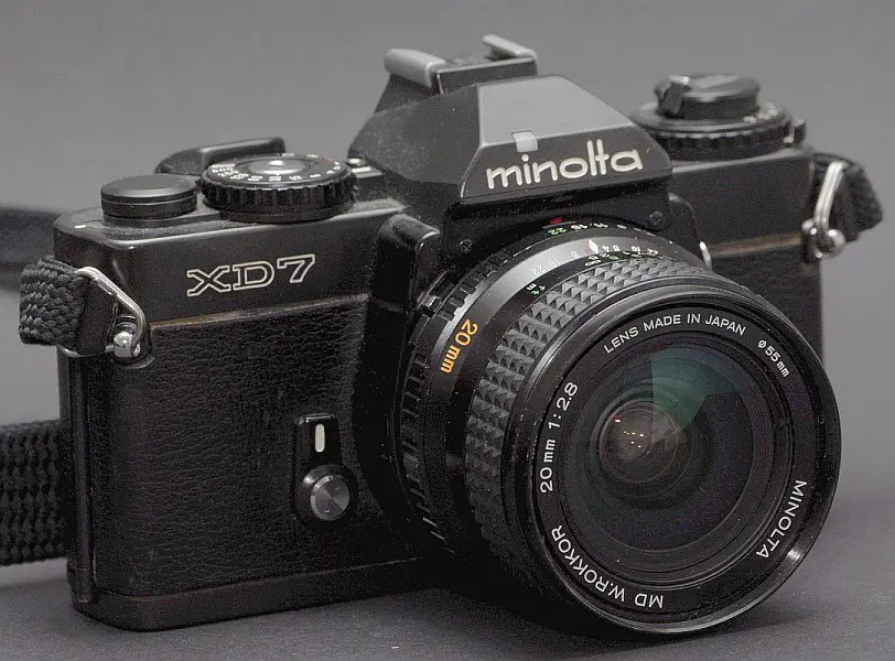 Minolta XD best film cameras