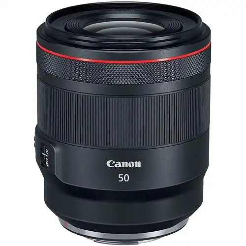 Canon RF50mm F 1.2L USM Lens, Black