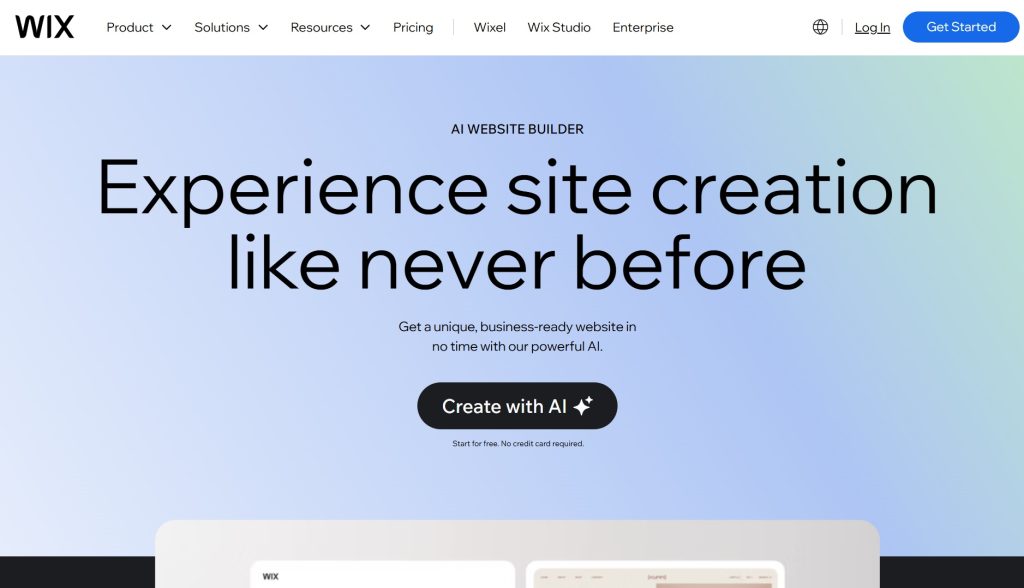 WIX AI